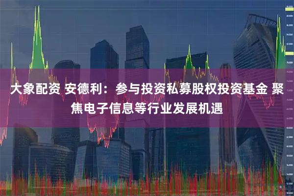 大象配资 安德利：参与投资私募股权投资基金 聚焦电子信息等行业发展机遇