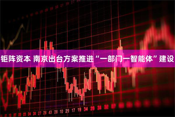 钜阵资本 南京出台方案推进“一部门一智能体”建设
